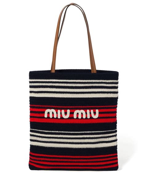 miu miu トートバッグ|farfetch handbags miu.